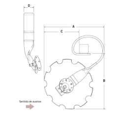 Grada rápida Centaur derecho - Campoagrícola